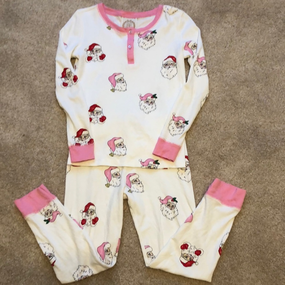 TBBC Santa pajamas